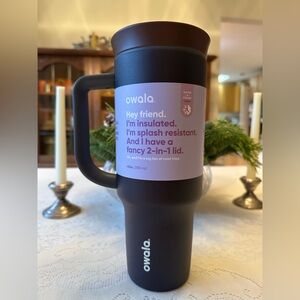 Owala Insulated Travel Mug with 2-in-1 Lid NWT 40oz